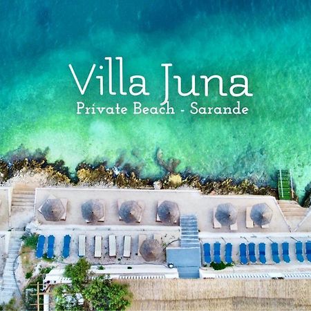 Villa Juna Beach Саранда Экстерьер фото